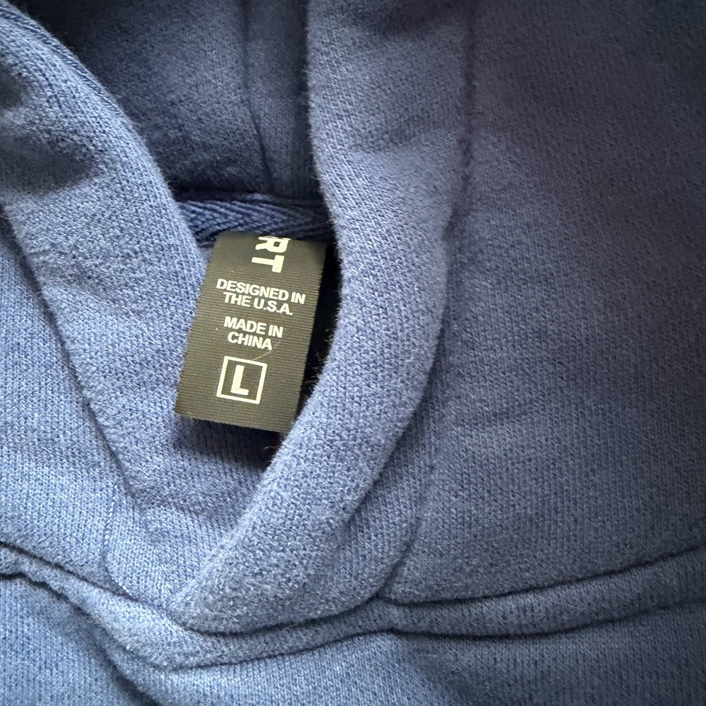 Comfrt Blue Hoodie unisex Large - Picture 3 of 3